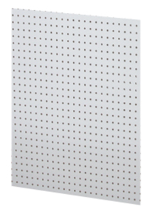 Perforated woodpanel