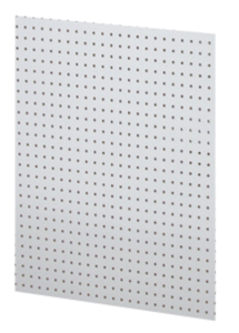 End Perforated woodpanel