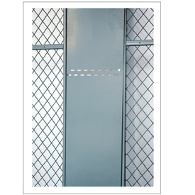 Fill-A-Gap Adjustable Panel for 7 Wire Mesh Partition