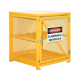 Horizontal Cylinder Storage Locker