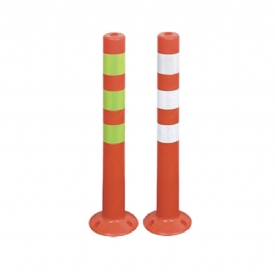 Orange Flexible Traffic Post