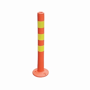 Orange Flexible Traffic Post