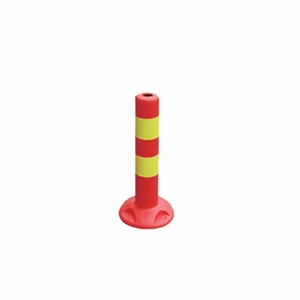 Orange Flexible Traffic Post