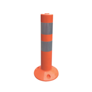 Orange Flexible Traffic Post