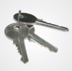 3 Keys For Mortise Lock
