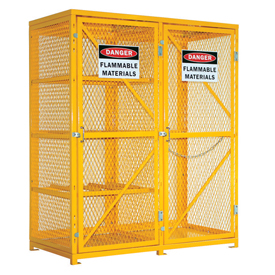 Horizontal Cylinder Storage Locker