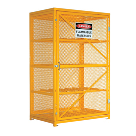 Horizontal Cylinder Storage Locker