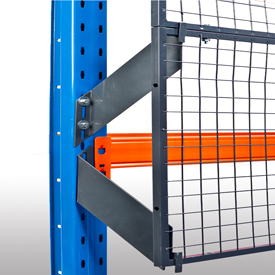 Rack Guardian anti-collapse mesh panel on pallet racking